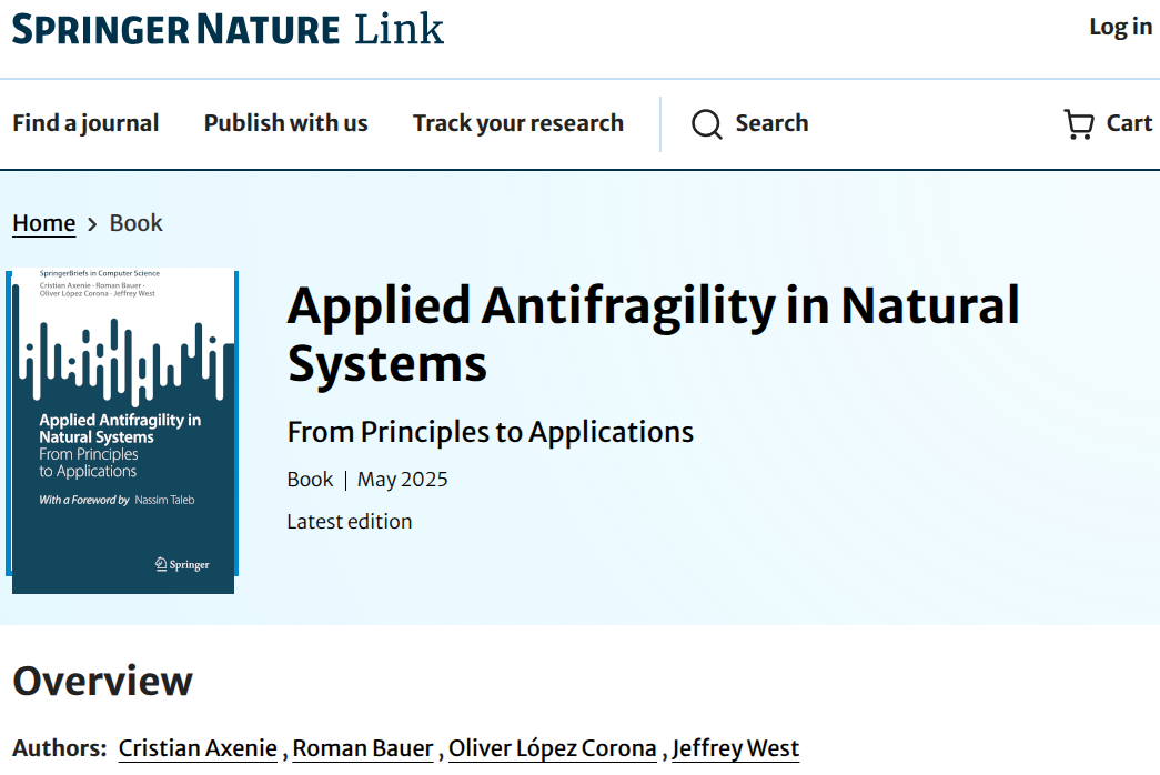 Applied Antifragility in Natural Systems – book cover